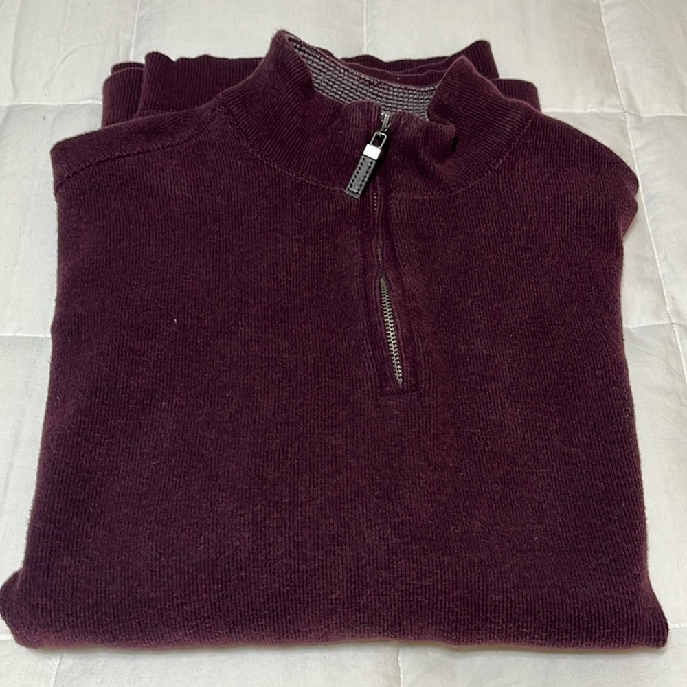Tasso Elba burgundy men’s pullover
